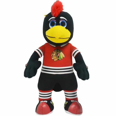Bleacher Creatures Chicago Blackhawks Tommyhawk 10" Mascot Plush Figure Cover