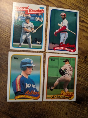 1989 Topps Baseball Cards - You Pick - Complete Your Set Cards #1-250 - Image 1 of 2