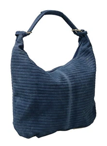 Pierre Cardin Jeans Leather Large Hobo Relaxed Suede Shoulder Bag - Picture 1 of 5