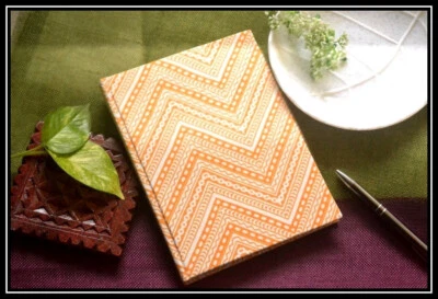 Doodle Diary Notebook Fabric Gift sketchbook journal A5 Diaries Unruled 200 Page - Image 1 of 4