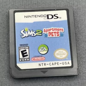 The Sims 2: Apartment Pets (Nintendo DS, 2008) Cartridge ONLY - TESTED & WORKING - Picture 1 of 2