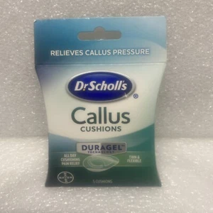 Dr Scholl's Callus Cuscino Tutto il Giorno Ammortizzante Sollievo Dolorifico Sottile e Flessibile 5 Ct - Foto 1 di 2