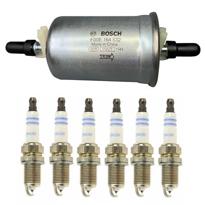 Juego de bujías de filtro de combustible OE para Ford Thunderbird Super Coupé 1989-1991 3,8 L Foto 1 de 2