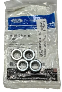 4 Genuine Ford Inner Tie Rod End Adjusting / Jam Nuts M14 x 1.5 W713882-S437 - Picture 1 of 1