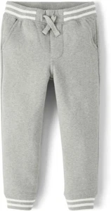 New Gymboree Gray Jogger Sweatpants Boy's Size 7 - Picture 1 of 2