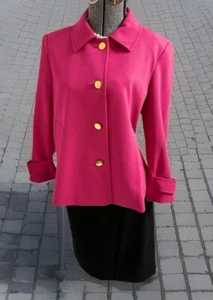 NEW Calvin Klein Skirt Suit Size 10 Two Piece Set 32X22 Pockets Executive Gold - Picture 1 of 24