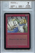MTG Alpha Stone Rain BGS 7.0 (7) NM card Magic the Gathering WOTC 2803