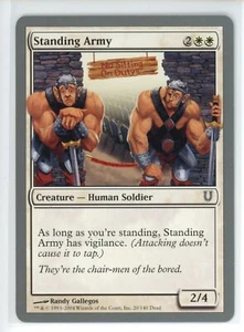 Standing Army (20) Unhinged UNH (BASE) LP (MTG - Picture 1 of 1