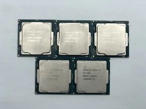 Lot of 5 Intel Core i3-7100 SR35C 3.90GHz Processor LGA 1151 Desktop CPU - Picture 1 of 2