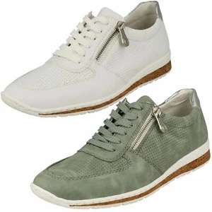 Damen Sneaker von Rieker Freizeitschuhe mit Reißverschlussdetail N5127 - Bild 1 von 19