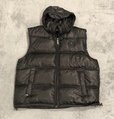 Triple FAT Goose Men XL Rollaway Hooded Full Zip Vest Jacket Puffer Down Outdoor - Image 1 of 4