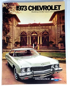 1973 Chevrolet Caprice/Impala/Belair Dealer Showroom Brochure NEW Uncirculated - Picture 1 of 12