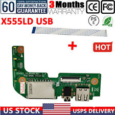 New ListingX555LD USB IO LAPTOP BOARD FOR ASUS X555L AUDIO CARD READER 69N0R7B10B06-01 TEST