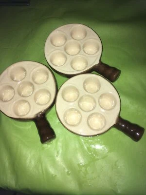 Lot De 3 Coupelles A Escargots Émile Henry - Photo 1/4