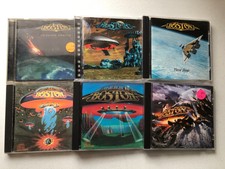 BOSTON CD LOT OF 5! SELF TITLED,WALK ON,DON'T LOOK BACK,CORPORATE,HITS!