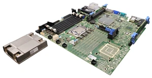 Dell KM5PX PowerEdge R320 Motherboard w/ Heatsink & Risers & 05CT6D PERC, SR0LM - Picture 1 of 13