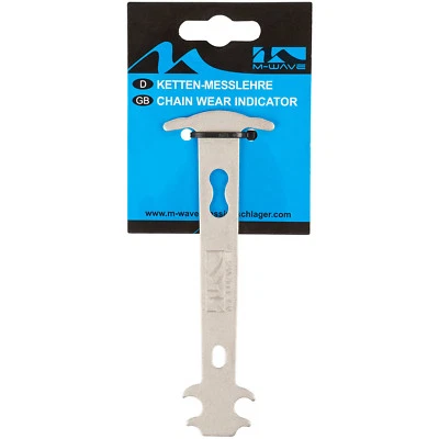 Kettenmesslehre Stahl Kettenlehre Kettenverschleißmessgerät für Fahrradketten - Bild 1 von 3