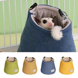 Sugar Glider Pouch Hang Bed, Squirrel Hamster Cotton Nest Mat - Picture 1 of 16