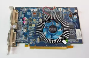 PCIe x16 Radeon HD 4650 graphics card 512MB 128 BIT DVI, S-video by H.I.S - Picture 1 of 6