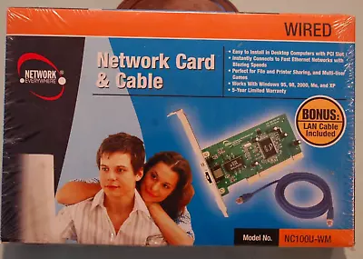 Network Everywhere NP100 10/100 PC Card Linksys Fast Ethernet  - Image 1 of 3