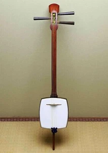 Neues echtes traditionelles Kokyu einzigartig in Japan Instrument ähnlich Shamisen  - Bild 1 von 26