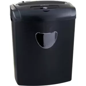 OFFICE COMBO PAPER SHREDDER 21L CROSS CUT 10 SHEETS CDS CREDIT CARDS AUS STOCK - Picture 1 of 3