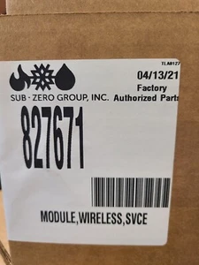 SUB-ZERO WOLF PART# 827671 NOW 7043558 WIRELESS CONNECTIVITY MODULE FOR APP USE - Picture 1 of 1