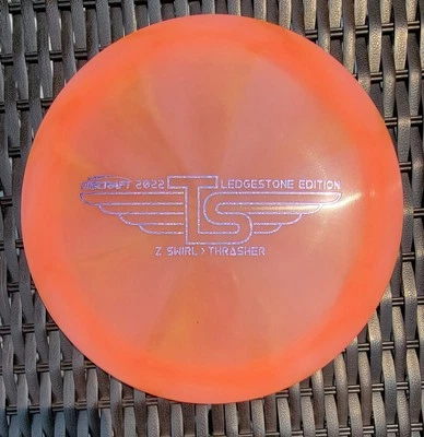 Limited Edition Ledgestone 2022 Discraft Thrasher Z Swirl 173-174g - Image 1 of 2