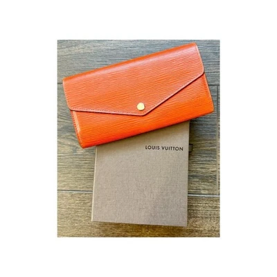 Cartera Louis Vuitton Auténtica Naranja Epi Foto 1 de 4