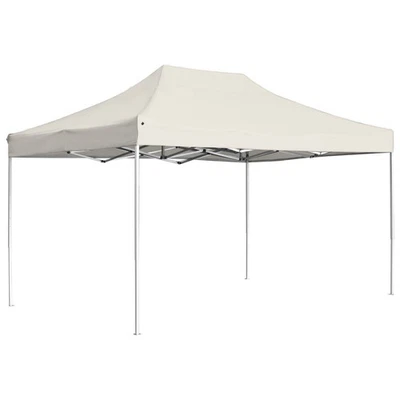 Party Tent Cream Aluminum alloy 14.8 x 9.8 ft Foldable - Image 1 of 4