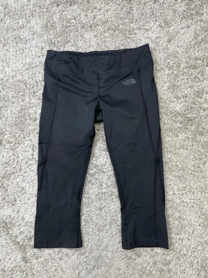 The North Face Pants Womens Small Black Capri Leggings Athletic Stretch NF00CDW0 - Imagem 1 de 4