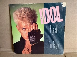 BILLY IDOL 7”SINGLE FLESH FOR FANTASY.USED. - Picture 1 of 5