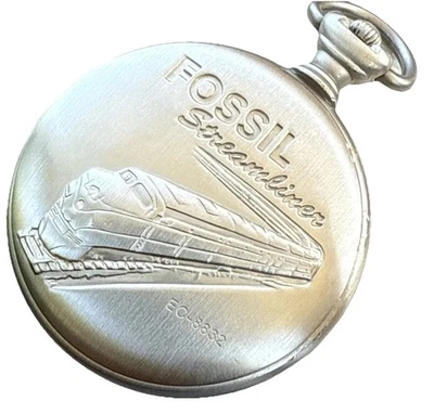 Nuevo Reloj BOLSILLO Unisex FOSSIL STREAMLINER EC-8832 Edición Limitada Funciona Raro Foto 1 de 4