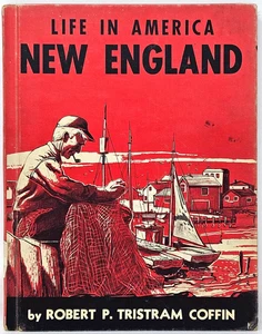 Life in America NEW ENGLAND Robert P. Tristam Coffin 1964 Ex-Lib Hardcover Book - Imagen 1 de 13