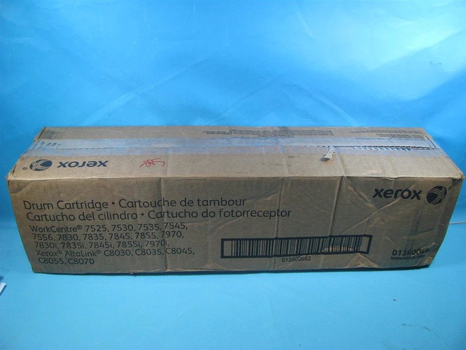 正品 XEROX 黑色 DRUM CARTRIDGE 013R00662 工作中心 7525 7530 - 密封 — 第 1/1 张图片