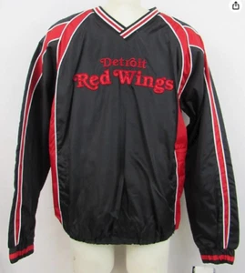 Giacca a vento pullover Detroit Red Wings taglia giovane media o grande B1 952 - Foto 1 di 3