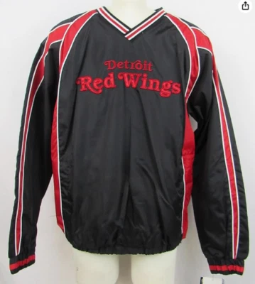 Detroit Red Wings Youth Size Medium or Large Pullover Windbreaker Jacket B1 952 - Image 1 of 3