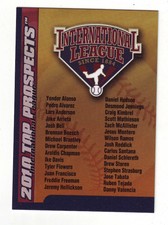 2010 Choice International League Top Prospects Checklist #1
