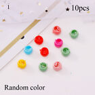 Mini Plastic Hair Claw Clips Grips For Womens Girls Candy Colour Beads Headwear