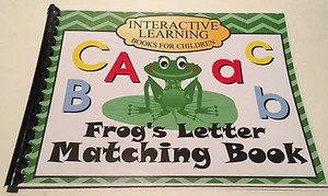 Libros interactivos de aprendizaje para niños - letras - con 52 tarjetas laminadas - Imagen 1 de 2
