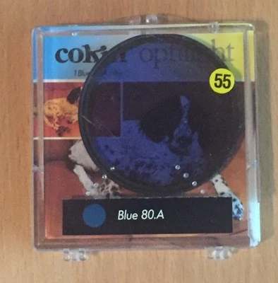 Cokin Optilight Blue 80.A Lens Filter 55mm - France! - Image 1 of 2