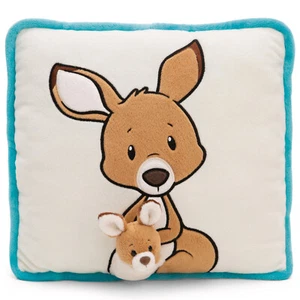NICI Green Kissen Känguru mit Kind 61730 - Wild Friends Kuschelkissen 30x30cm - Bild 1 von 5