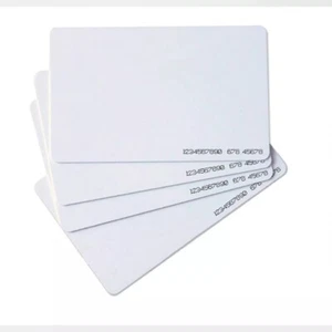 Tarjeta RFID 125KHz Pvc Control de Puerta de Proximidad Acceso de Entrada EM4100-0.88mm-Paquete de 100 - Imagen 1 de 4