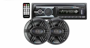 Blaupunkt OMAHA 206 Care Stereo Bundle w/ Mp3 Receiver & 6.5" Speakers - Picture 1 of 4