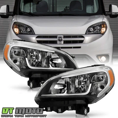 Faros delanteros izquierda+derecha estilo fábrica Ram ProMaster City 2015-2022 Foto 1 de 4
