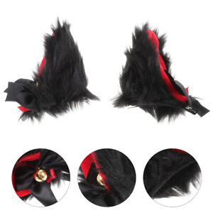  Polyester Cat Ears Hairpin Barrettes for Girls Cosplay Clips