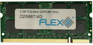 4GB ram ( 4GB x 1 ), 200- pin SODIMM, DDR2 PC2- 5300 memory module for Mac - Picture 1 of 1