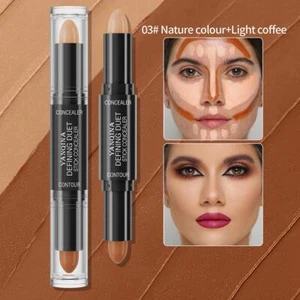 Double-Ended Highlight and Shadow Cream Double Ended Concealer Face' Stick K8F8 - Picture 1 of 24