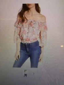 WAYF Cosenza Schulterfreies Crop Top - Bild 1 von 3