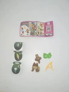 EN537 - ORSO PESCATORE + BPZ - MASHA E ORSO - KINDER SORPRESA ITALIA 2021 - Foto 1 di 1